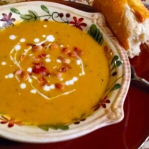 Rich & Savory Pumpkin~Thyme Soup