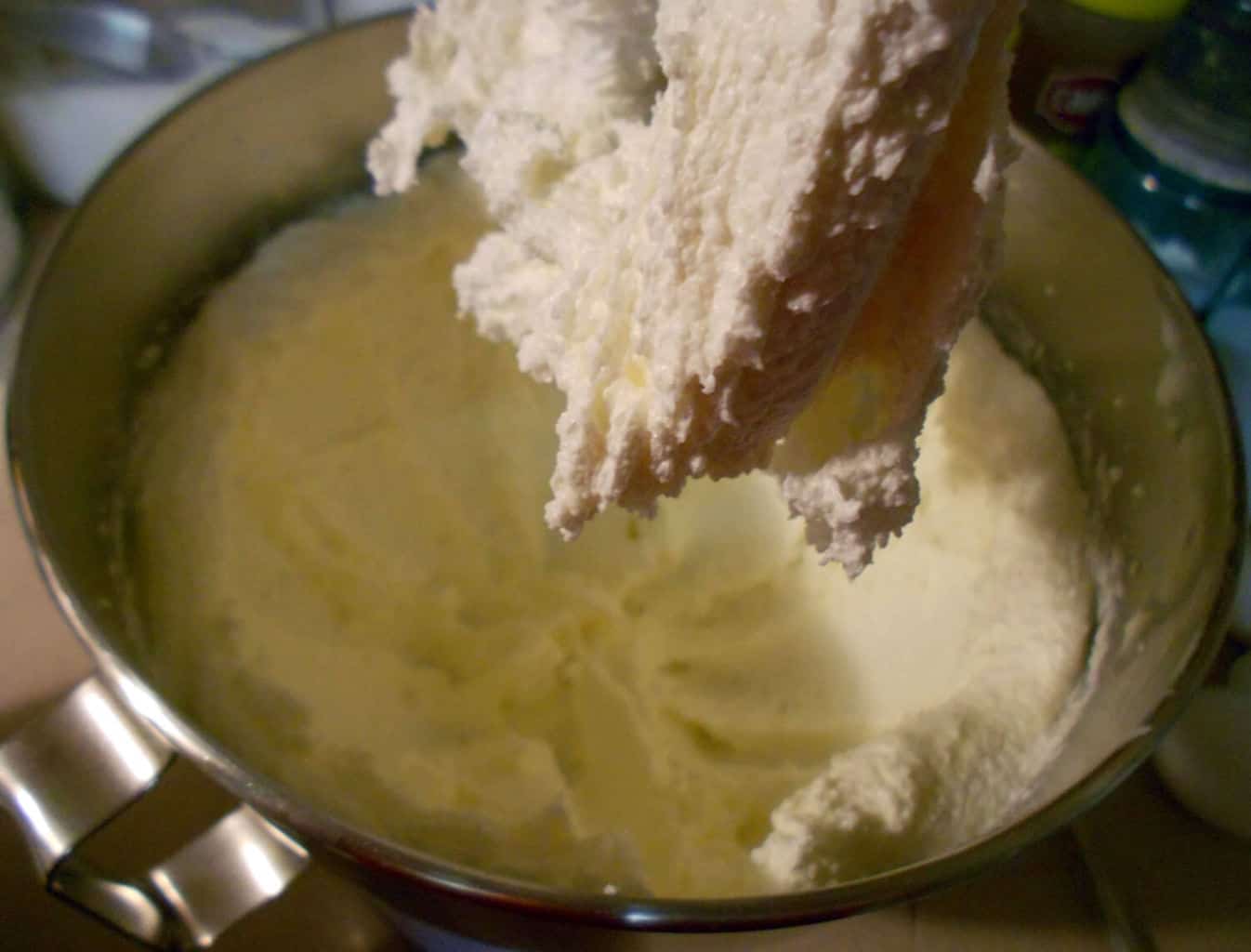 cream butter and sugar for Homemade Biscotti cookie recipe