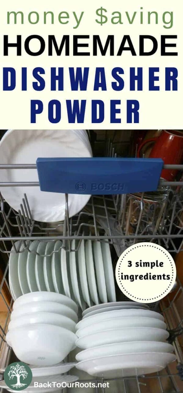 How To Make Your Own Frugal Dishwasher Powder