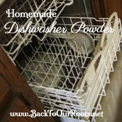 How To Make Your Own Frugal Dishwasher Powder