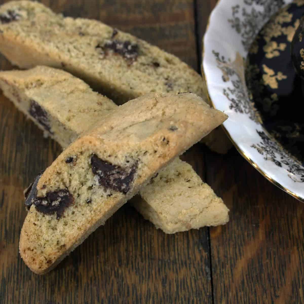 How to Make the Most Amazing Chocolate Chunk Biscotti