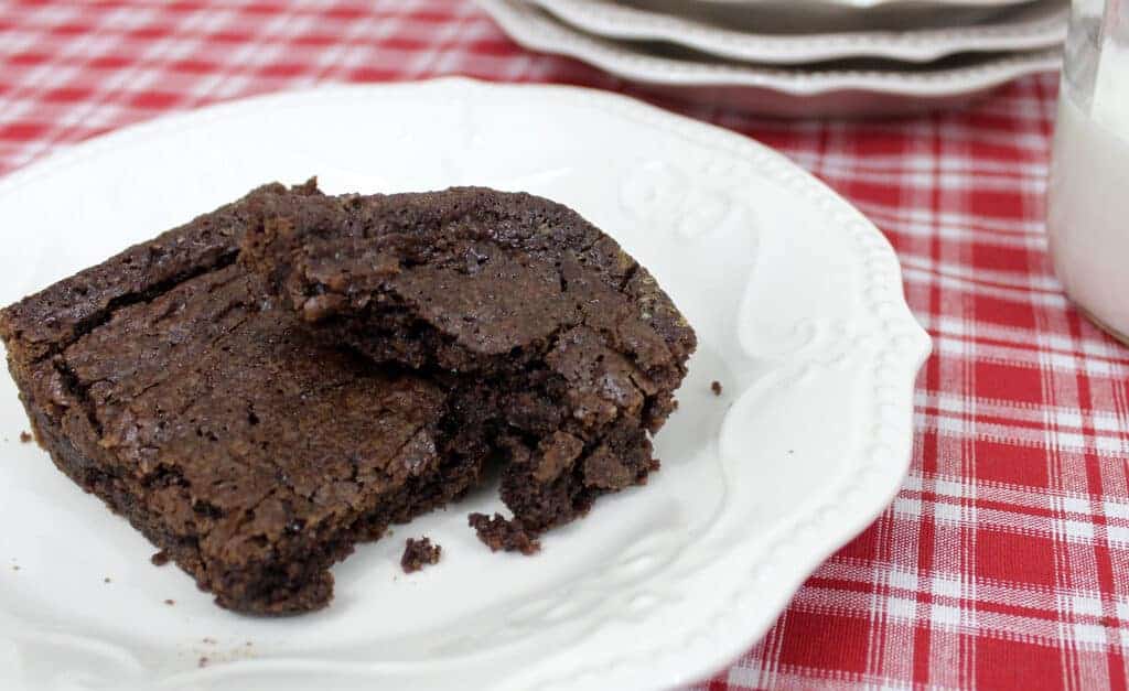 The Most Amazing Homemade Chocolate Mint Brownies