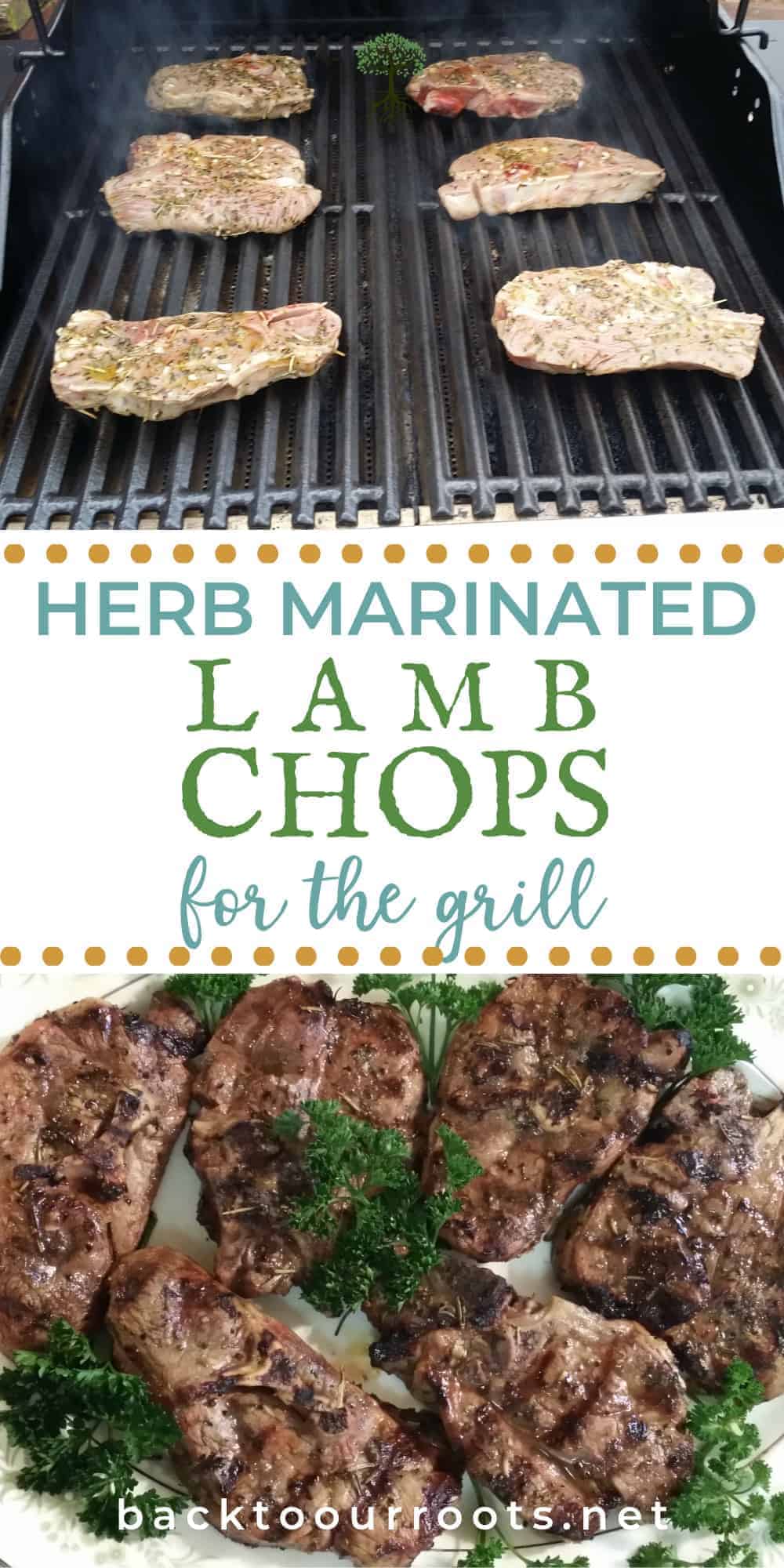 Herb Marinated Lamb Chops