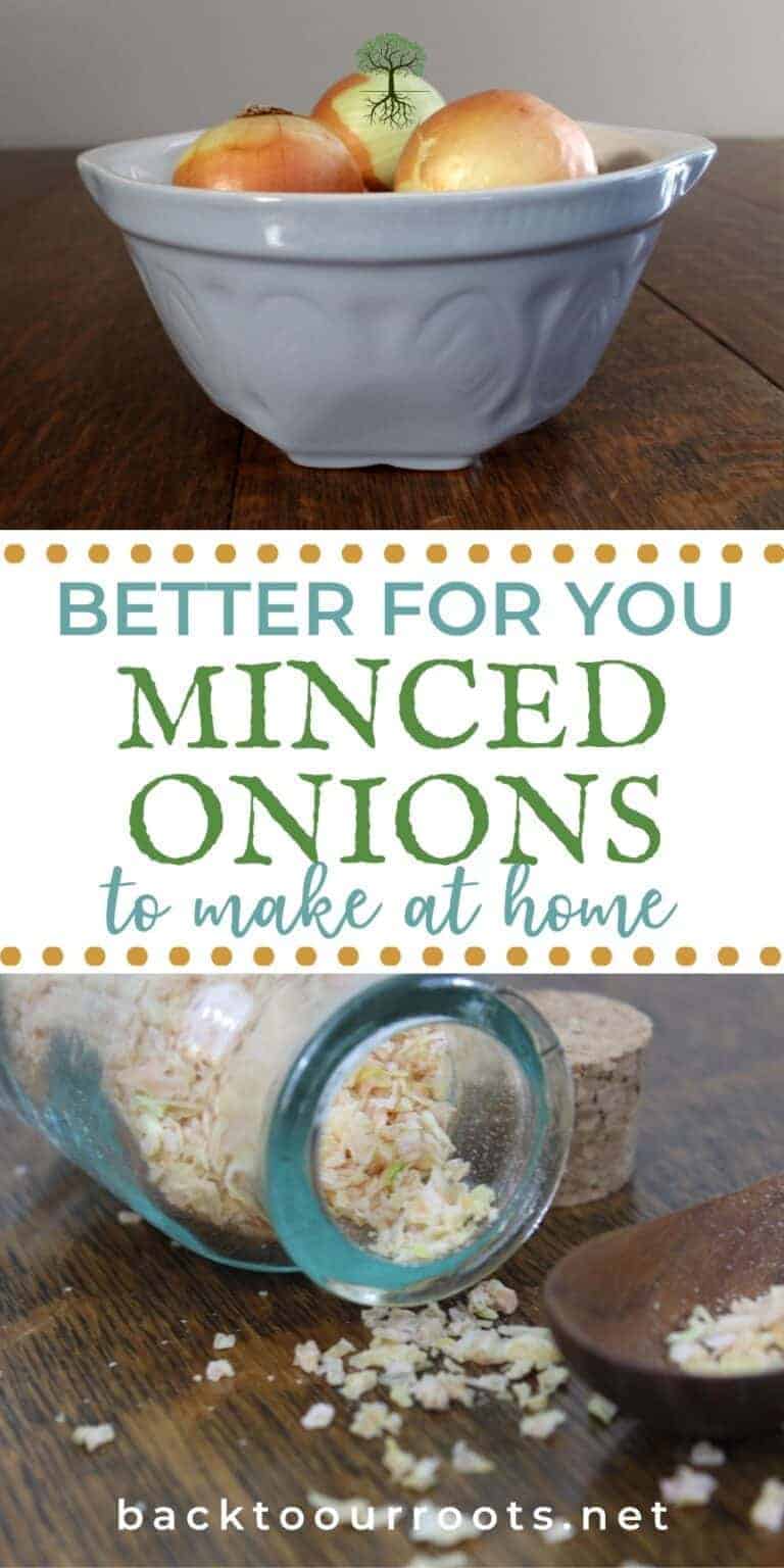 How to Make Better for You Minced Onions at Home