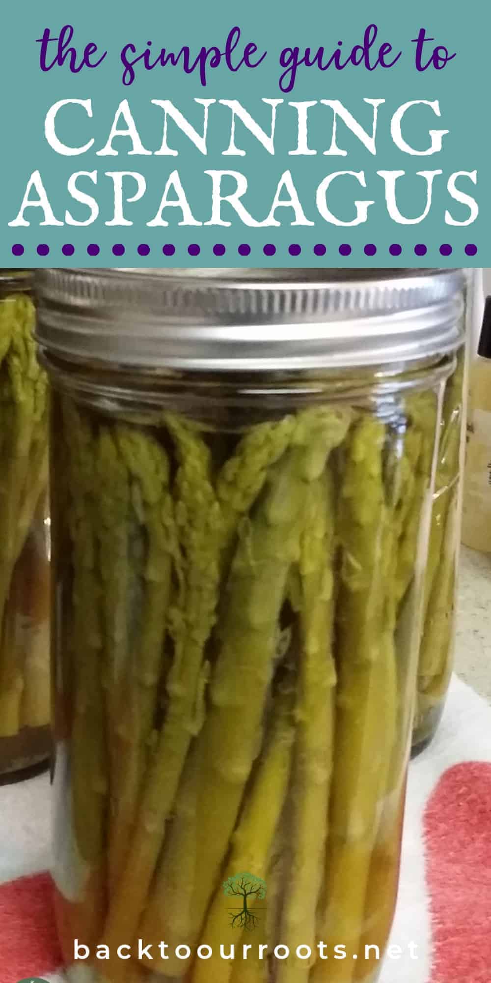 Pressure Canning Asparagus