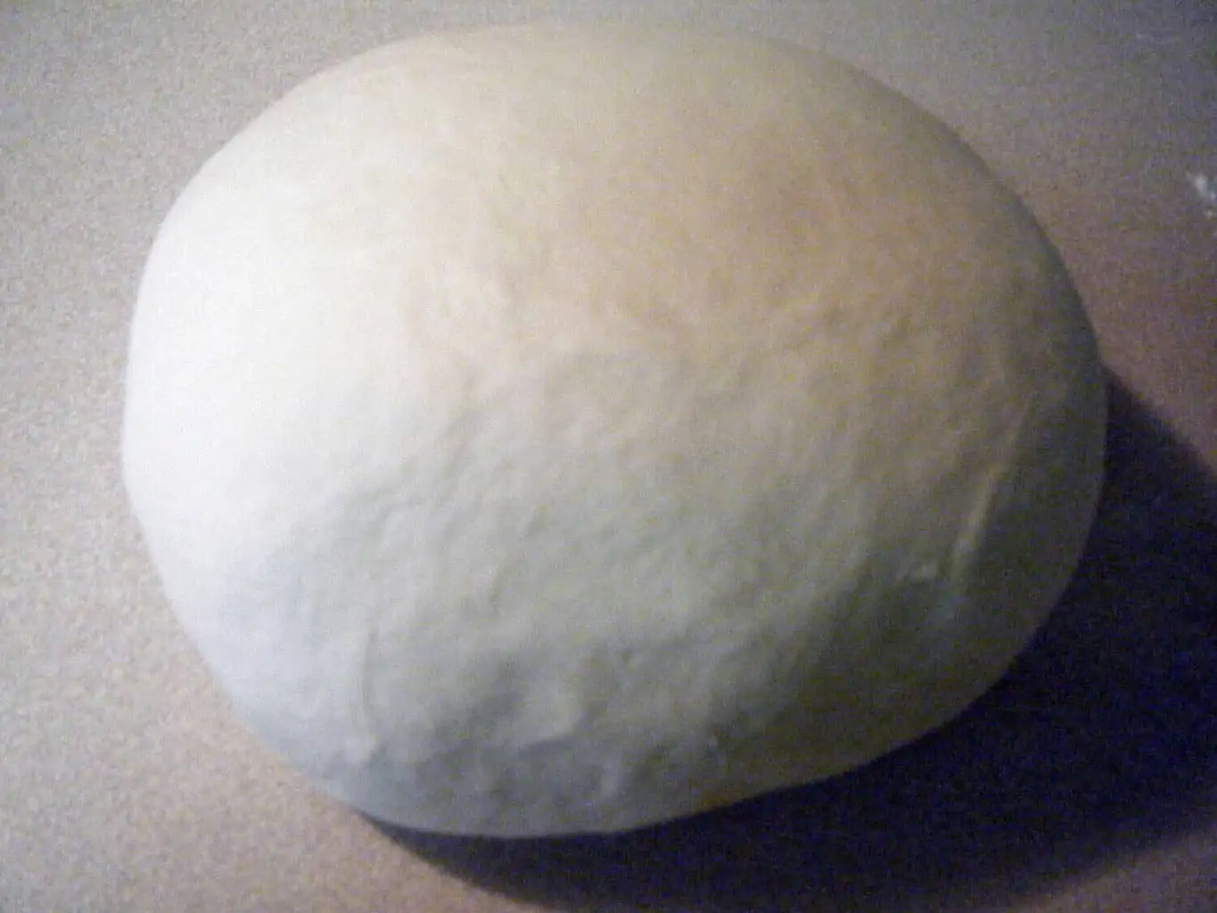 Sourdough English Muffin dough kneaded and in a ball