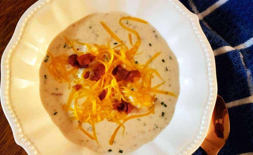 Thick & Hearty Loaded Potato Soup {Comfort Food at It’s Finest}